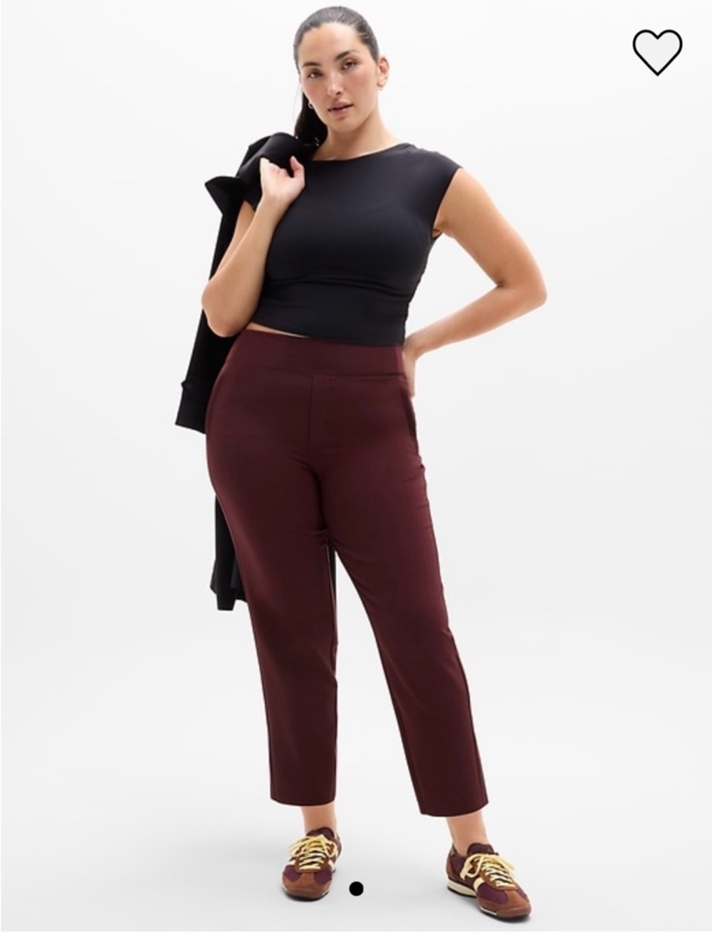 Athleta Endless Pants in Garnet